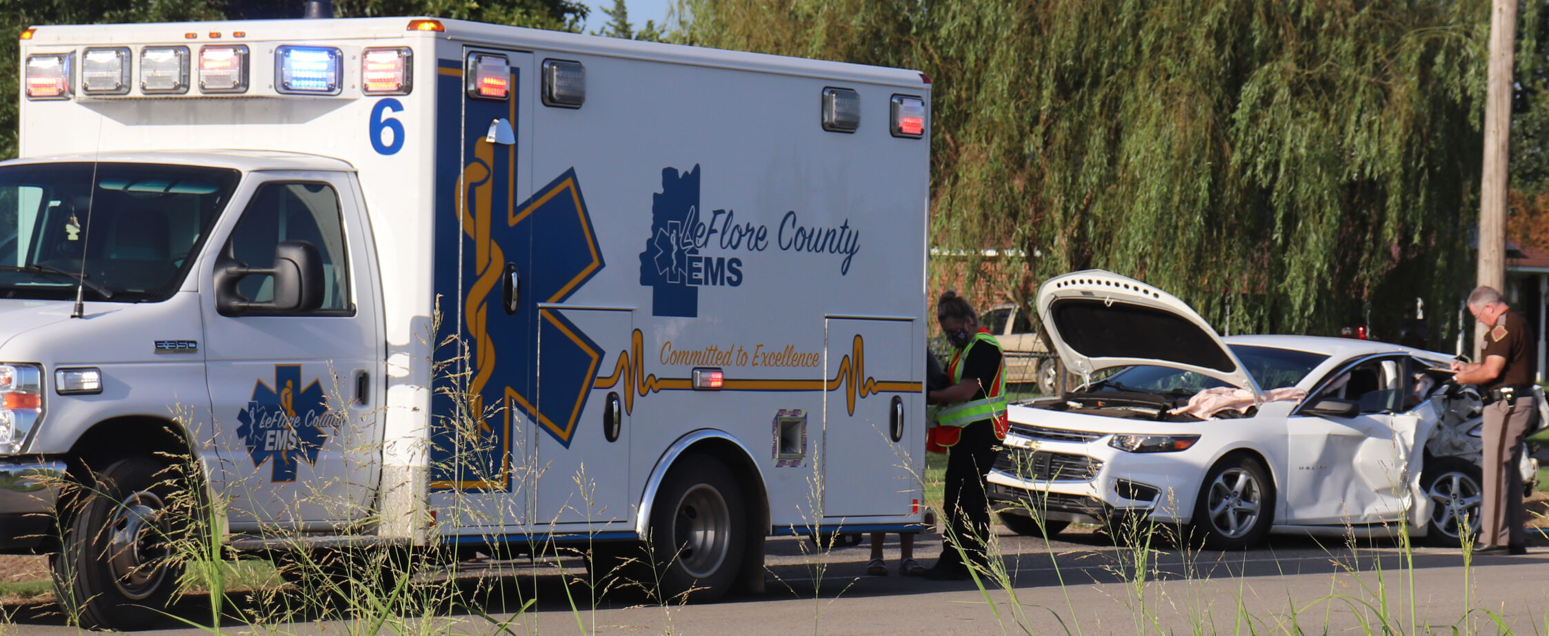 Three-Vehicle Accident